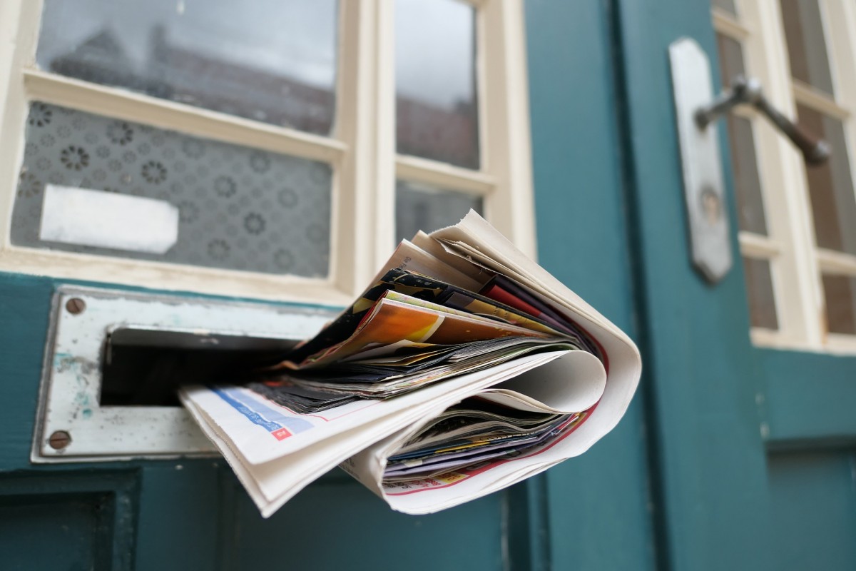 Werbung im Briefkasten