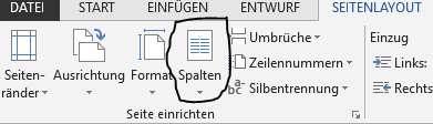 Word Seitenlayout Uberschriften In Newslettern Erstellen